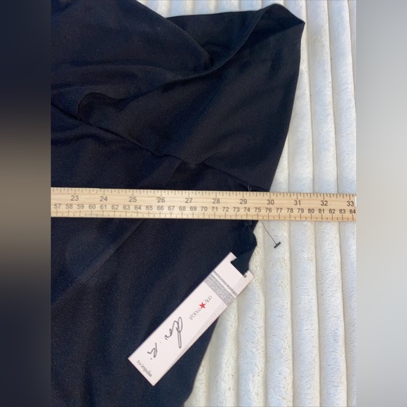 NWT DOO.RI IMPULSE Women’s Dress XS Black Drape Designer City Wedding Guest - Picture 8 of 9